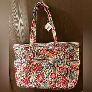 Vera Bradley Get Carried Away Tote NWT